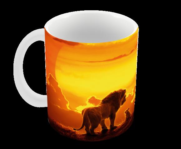 Caneca Polímero o Rei Leão Personalizada