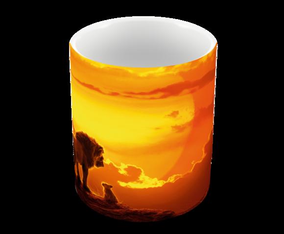 Caneca Polímero o Rei Leão Personalizada