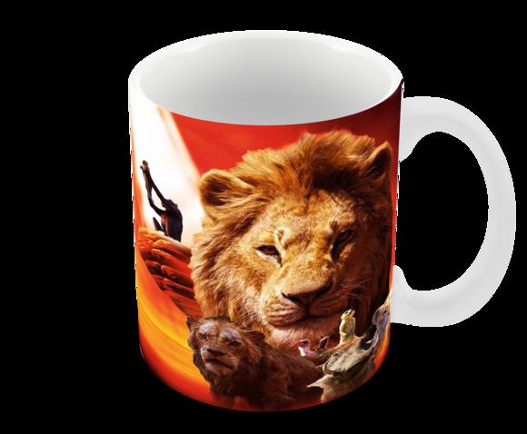 Caneca Polímero o Rei Leão Personalizada
