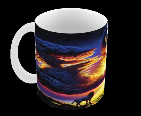 Caneca Polímero o Rei Leão Personalizada