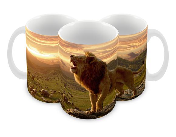 Caneca Polímero o Rei Leão Personalizada