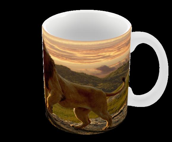 Caneca Polímero o Rei Leão Personalizada