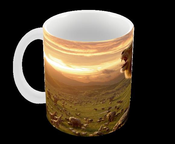 Caneca Polímero o Rei Leão Personalizada