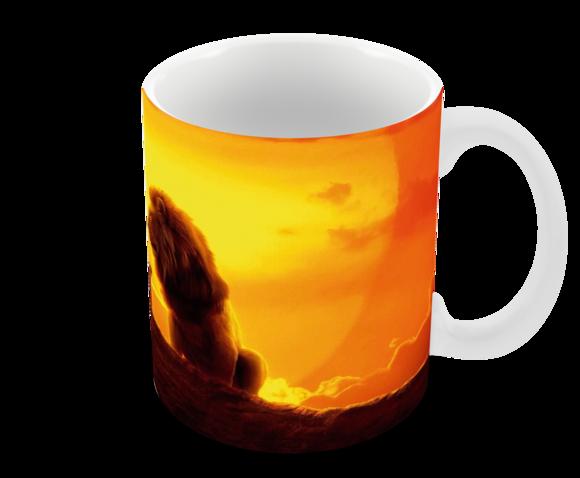 Caneca Polímero o Rei Leão Personalizada