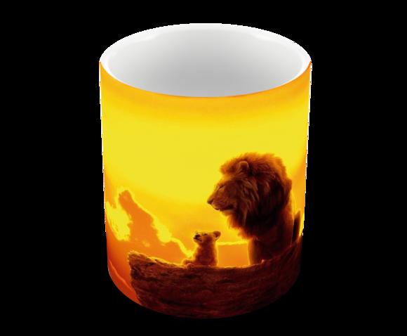 Caneca Polímero o Rei Leão Personalizada