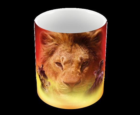 Caneca Polímero o Rei Leão Personalizada