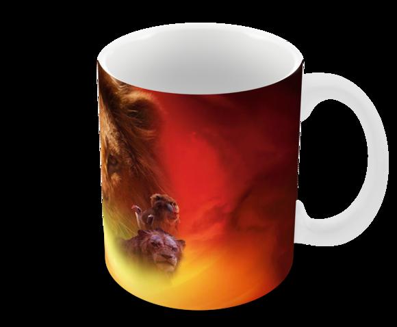 Caneca Polímero o Rei Leão Personalizada