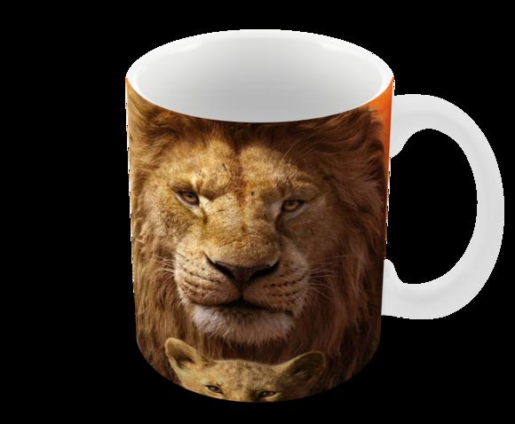 Caneca Polímero o Rei Leão Personalizada