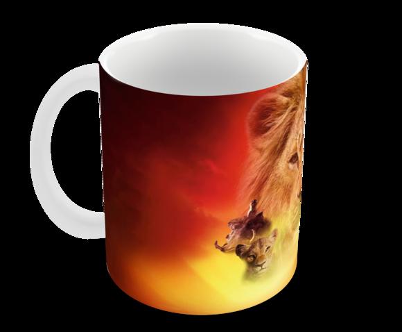 Caneca Polímero o Rei Leão Personalizada