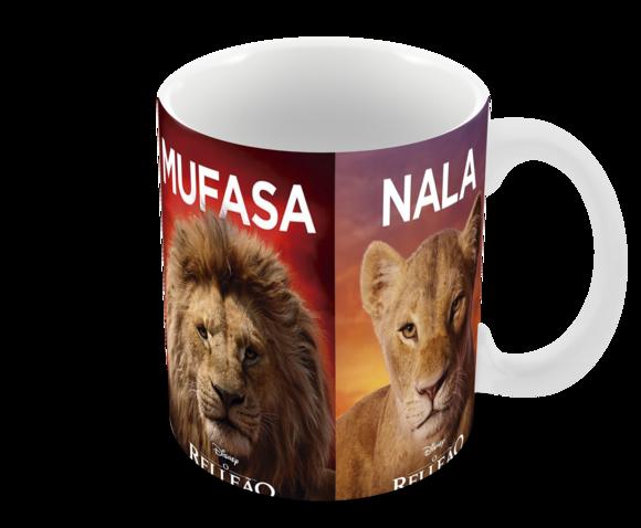 Caneca Polímero o Rei Leão Personalizada