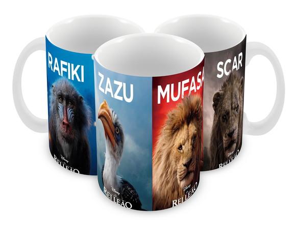 Caneca Polímero o Rei Leão Personalizada
