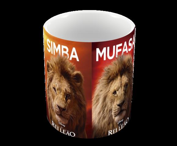 Caneca Polímero o Rei Leão Personalizada