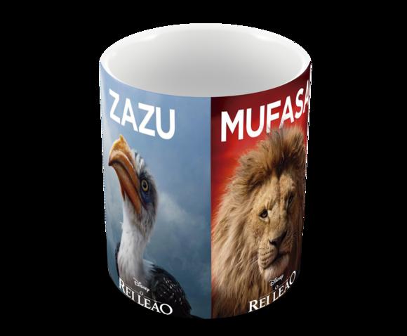 Caneca Polímero o Rei Leão Personalizada