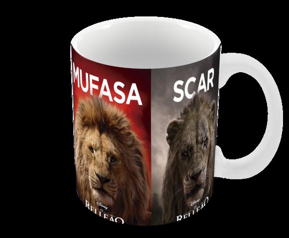 Caneca Polímero o Rei Leão Personalizada