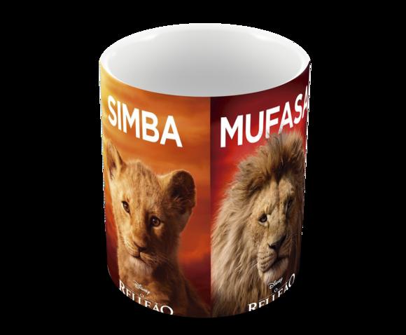 Caneca Polímero o Rei Leão Personalizada