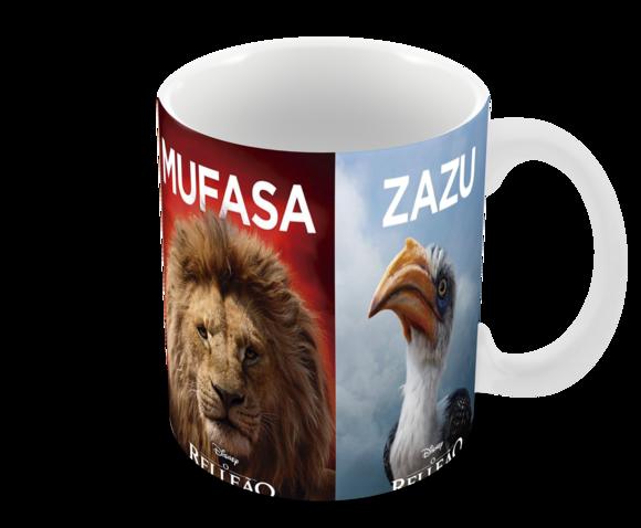 Caneca Polímero o Rei Leão Personalizada