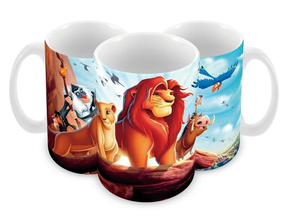 Caneca Polímero o Rei Leão Personalizada