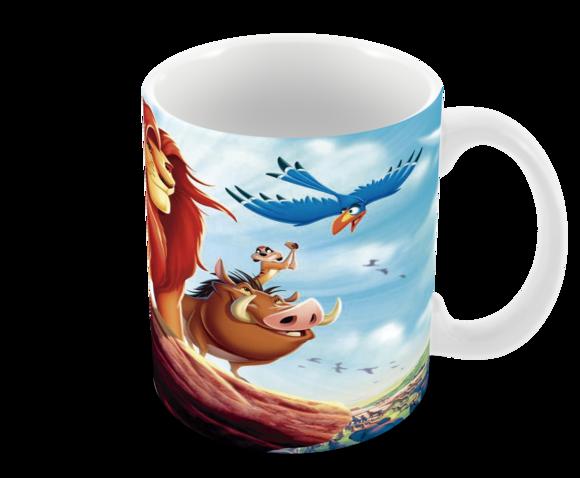 Caneca Polímero o Rei Leão Personalizada
