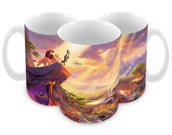 Caneca Polímero o Rei Leão Personalizada