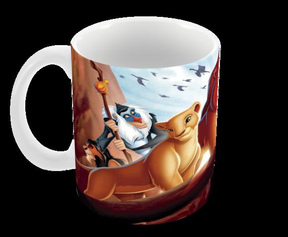 Caneca Polímero o Rei Leão Personalizada