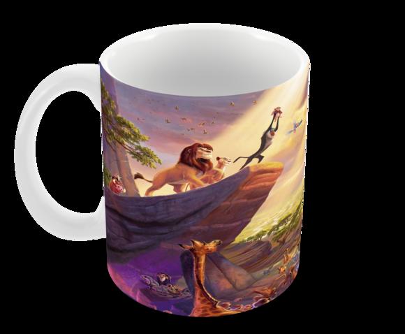 Caneca Polímero o Rei Leão Personalizada
