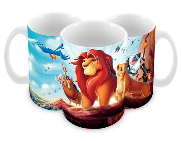 Caneca Polímero o Rei Leão Personalizada