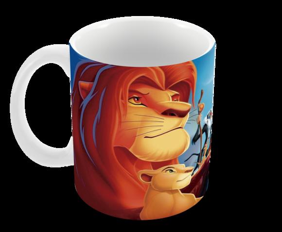 Caneca Polímero o Rei Leão Personalizada