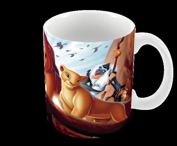 Caneca Polímero o Rei Leão Personalizada