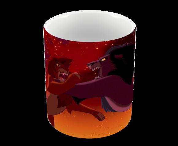 Caneca Polímero o Rei Leão Personalizada