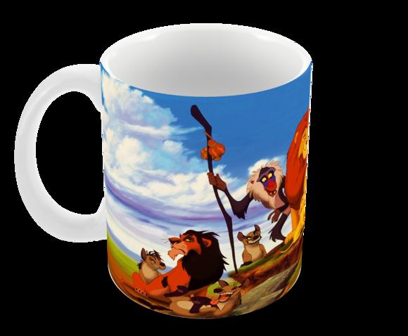 Caneca Polímero o Rei Leão Personalizada