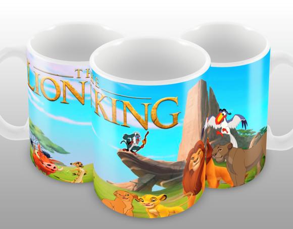 Caneca Polímero o Rei Leão Personalizada
