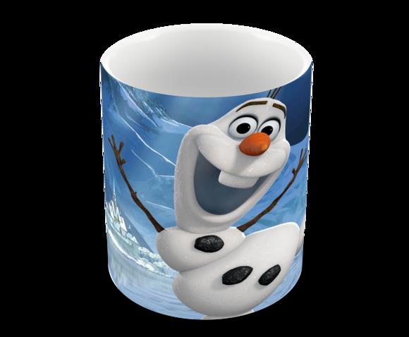 Caneca Polímero Olaf Frozen Personalizada