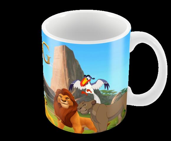 Caneca Polímero o Rei Leão Personalizada