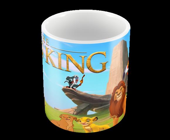 Caneca Polímero o Rei Leão Personalizada