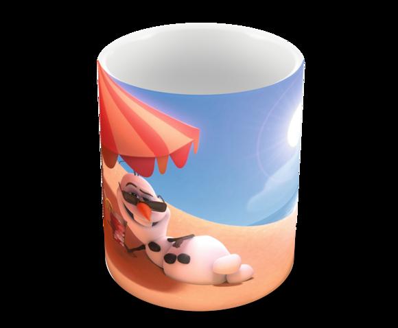 Caneca Polímero Olaf Frozen Personalizada