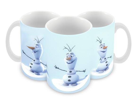 Caneca Polímero Olaf Frozen Personalizada