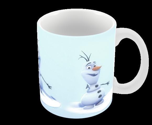 Caneca Polímero Olaf Frozen Personalizada