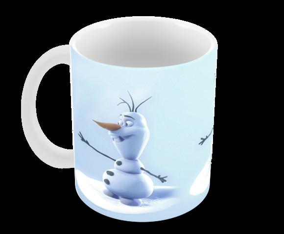 Caneca Polímero Olaf Frozen Personalizada