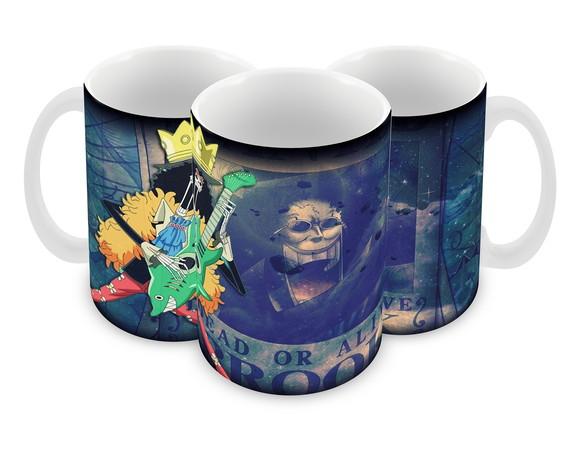 Caneca Polímero One Piece Brook Personalizada