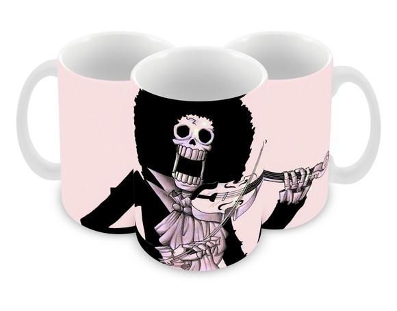 Caneca Polímero One Piece Brook Personalizada