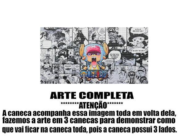 Caneca Polímero One Piece Chopper Personalizada