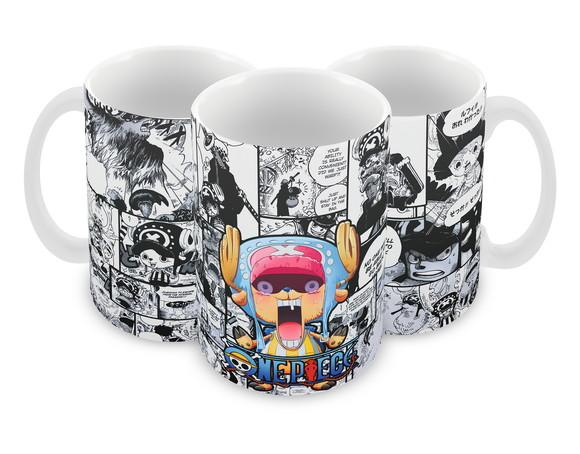 Caneca Polímero One Piece Chopper Personalizada