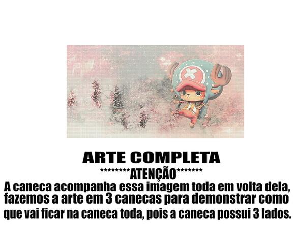 Caneca Polímero One Piece Chopper Personalizada