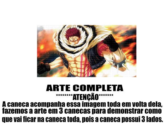 Caneca Polímero One Piece Katakuri Personalizada