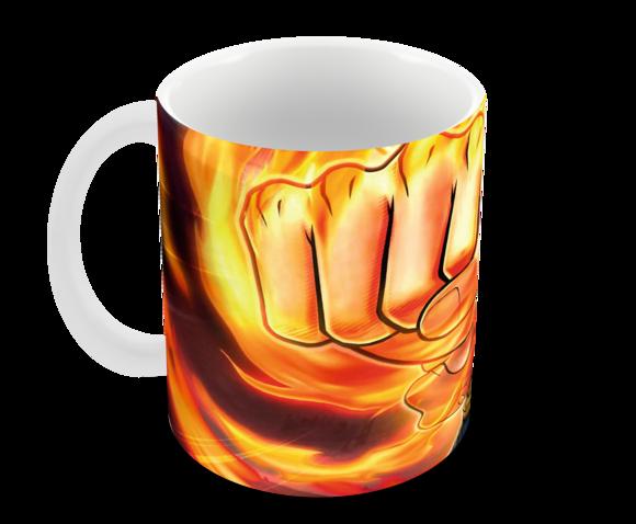 Caneca Polímero One Piece Luffy Personalizada