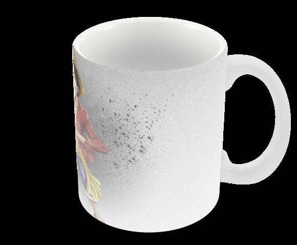 Caneca Polímero One Piece Luffy Personalizada