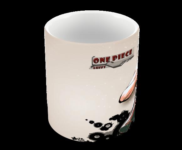 Caneca Polímero One Piece Luffy Personalizada