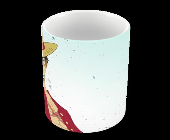 Caneca Polímero One Piece Luffy Personalizada