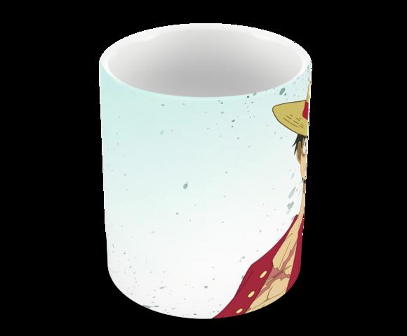 Caneca Polímero One Piece Luffy Personalizada