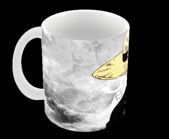 Caneca Polímero One Piece Luffy Personalizada